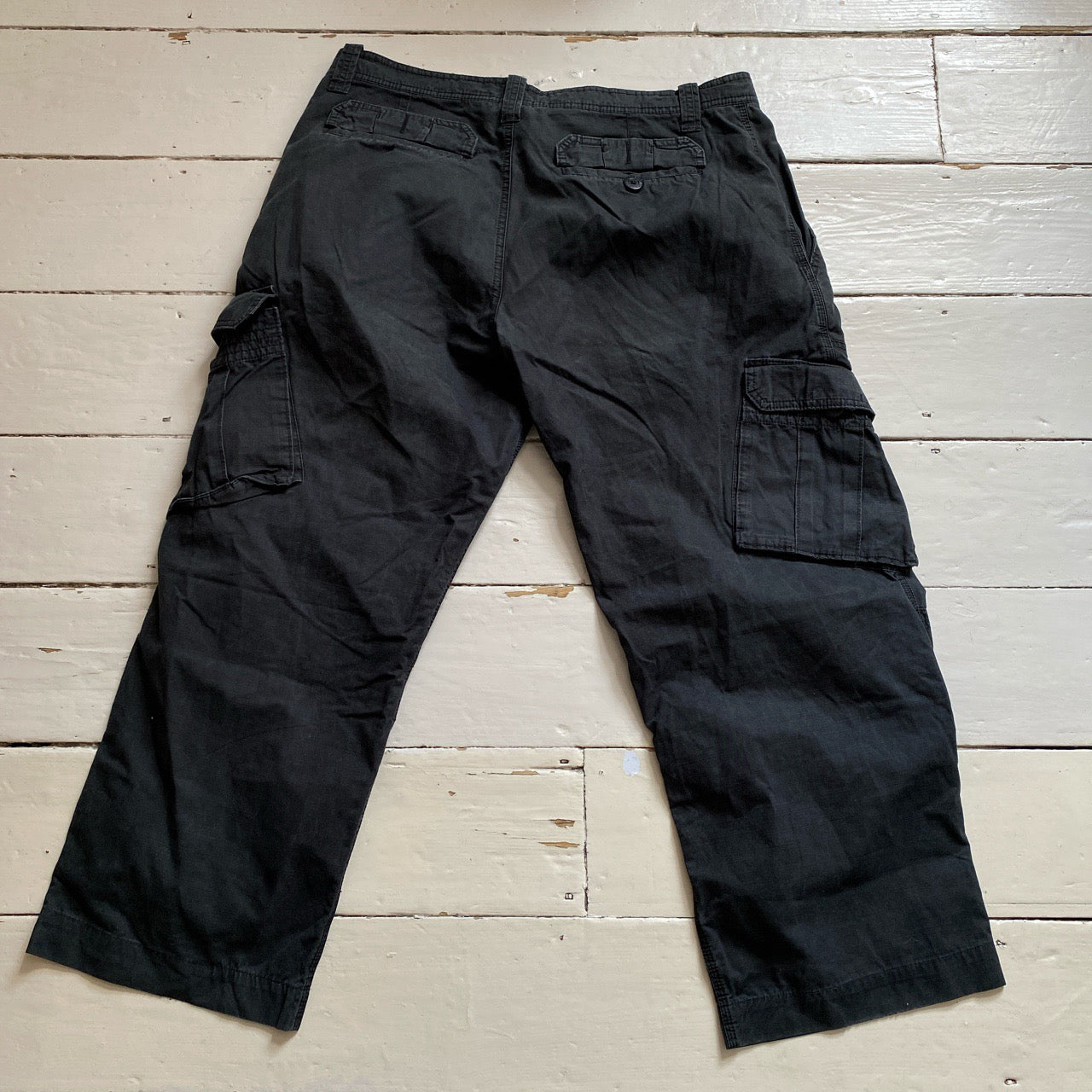 Nike Charcoal Black Cargo Trousers (W36L29)