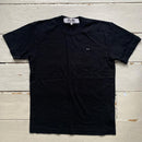Comme Des Garcons Play Black T Shirt (Medium)