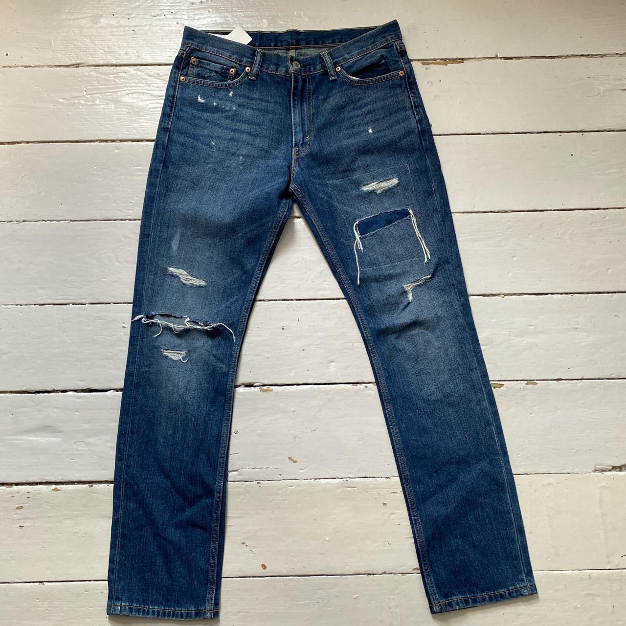 Levis 511 Navy Jeans (33/32)