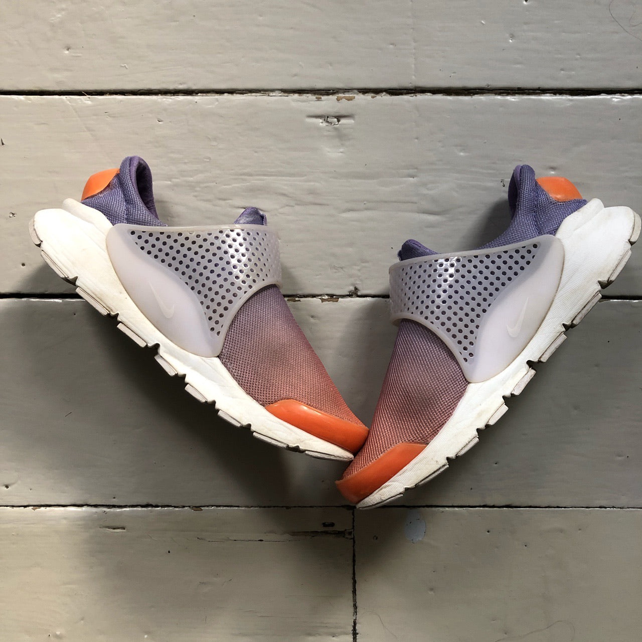 Nike Sock Dart Orange Purple Blend (UK 7)