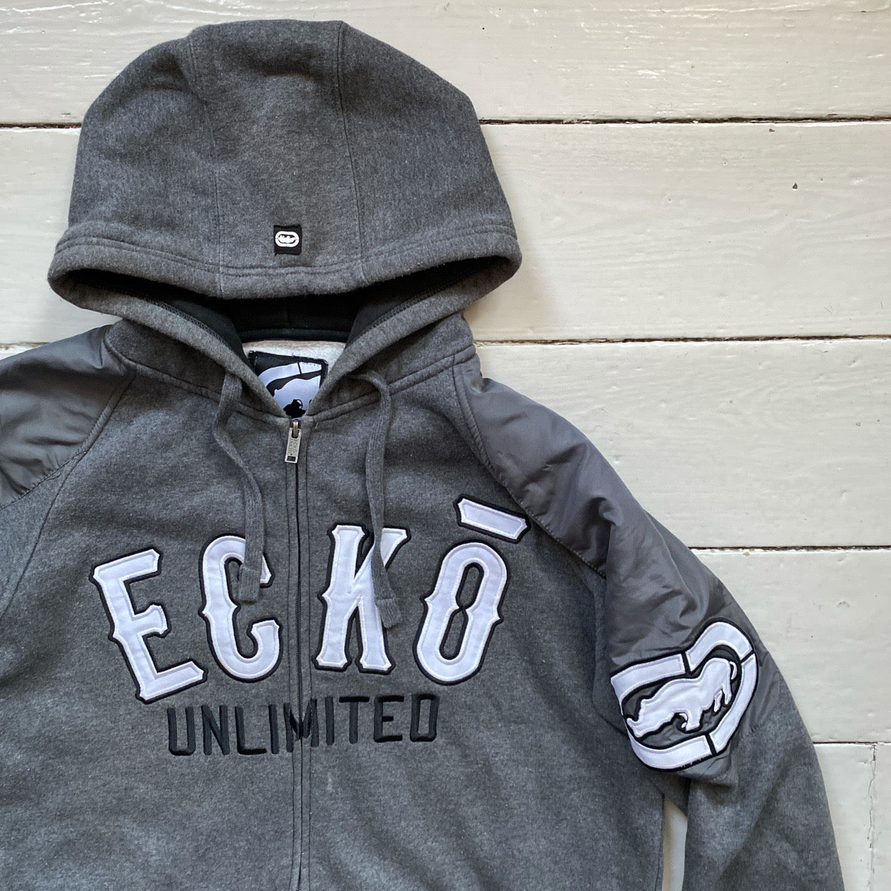 Ecko Unlimited Grey Hoodie (Medium)