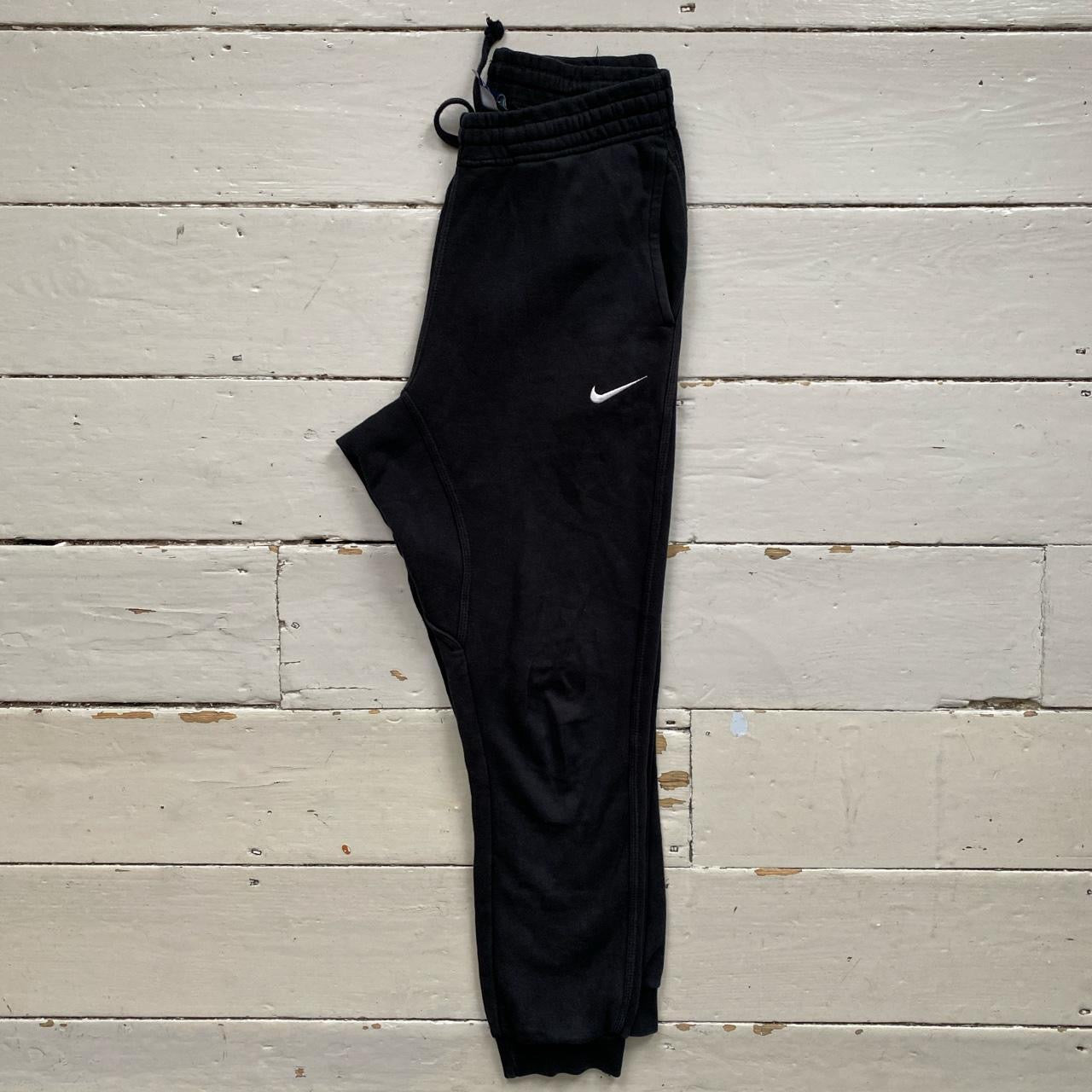 Nike Swoosh Black Joggers (Small)