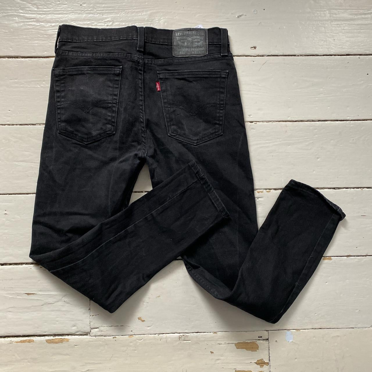 Levis 510 Black Jeans (31/30)