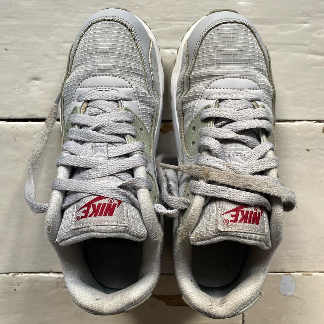 Nike Air Max 90 Grey White (UK 5)