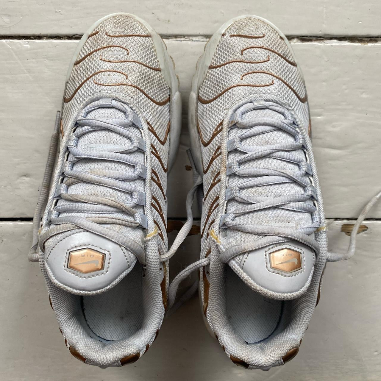 Nike TN Air Max Plus White Rose Gold (UK 5.5)
