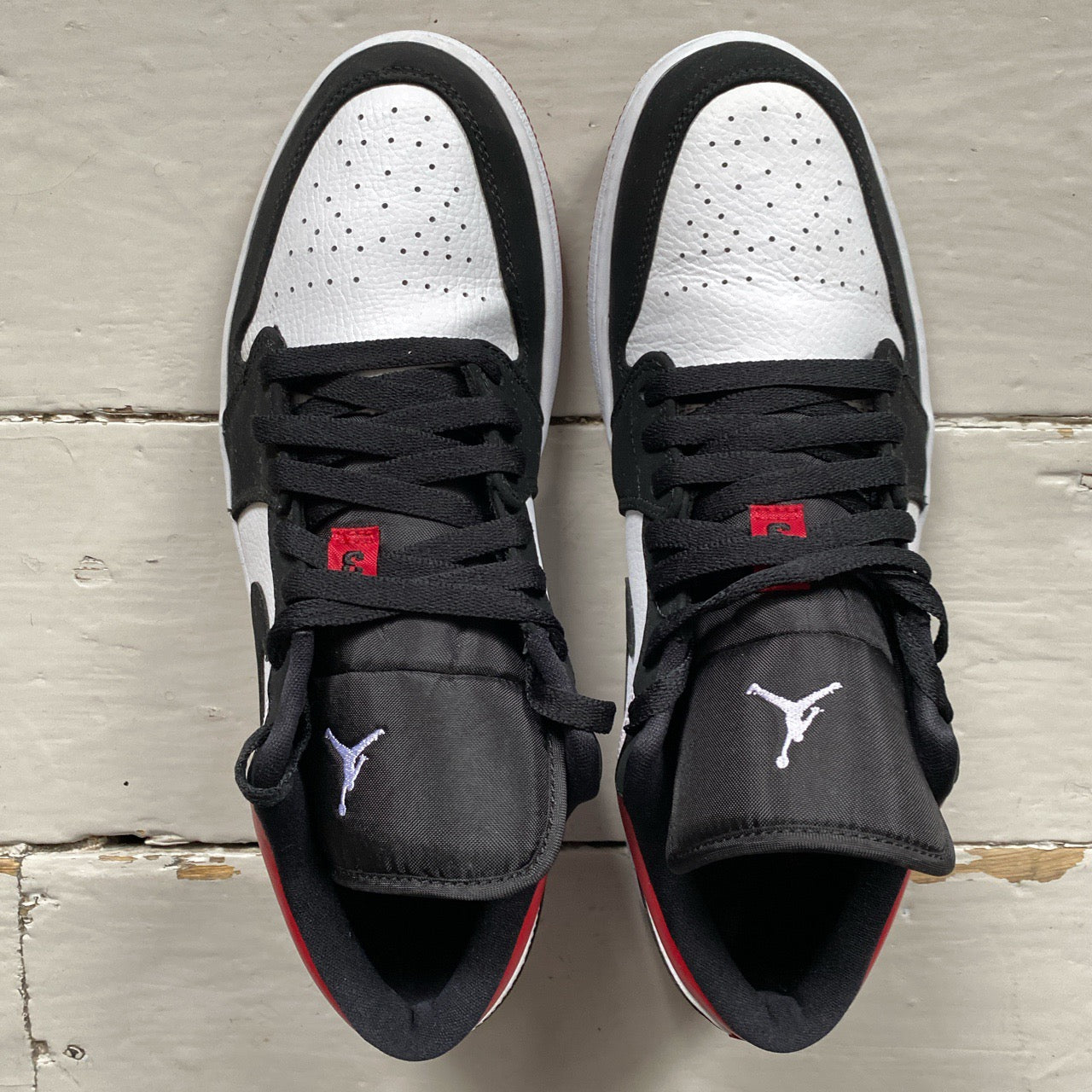 Jordan 1 Bred Black Toe Low (UK 10)