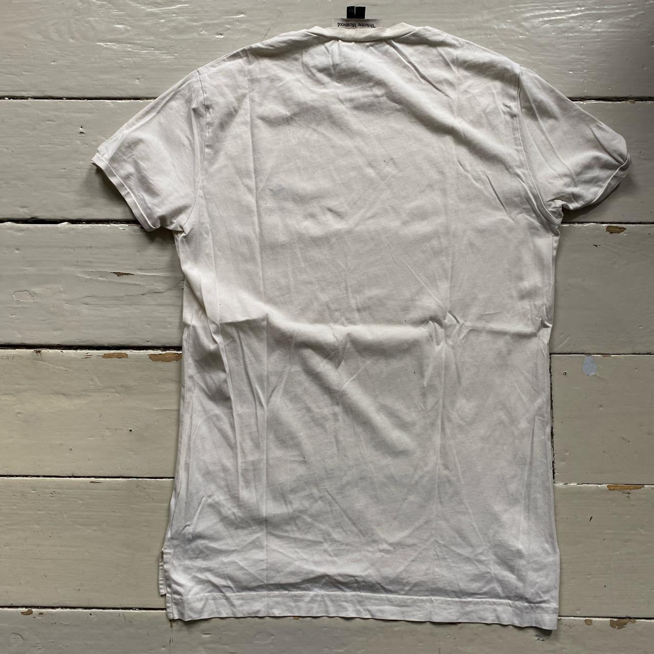 Vivienne Westwood White T Shirt (Medium)
