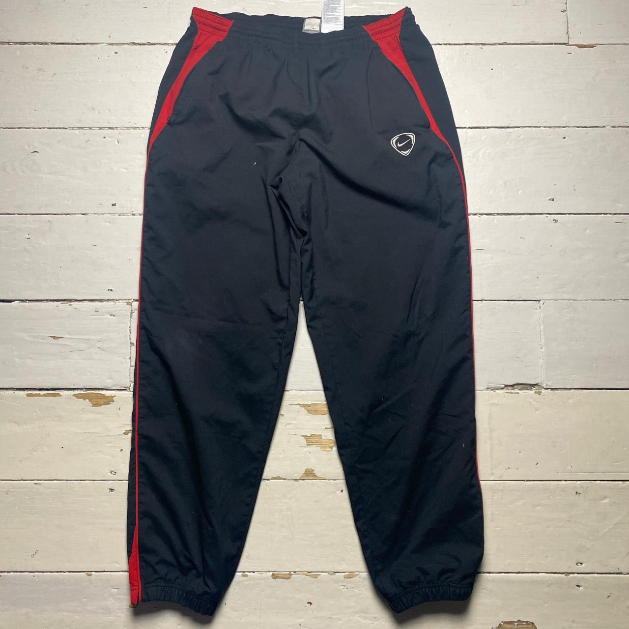 Nike Swoosh Vintage Baggy Shell Bottoms (Large)