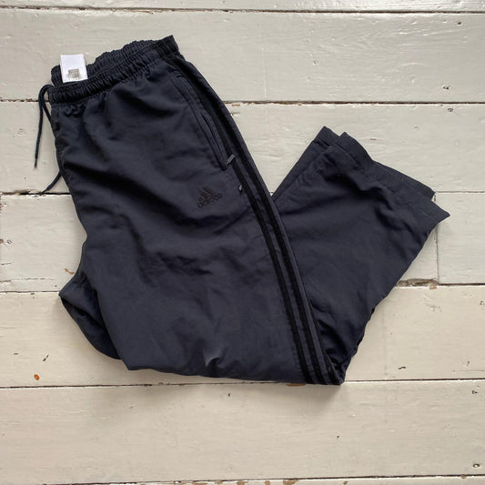 Adidas Charcoal Shell Bottoms (38”W Large)