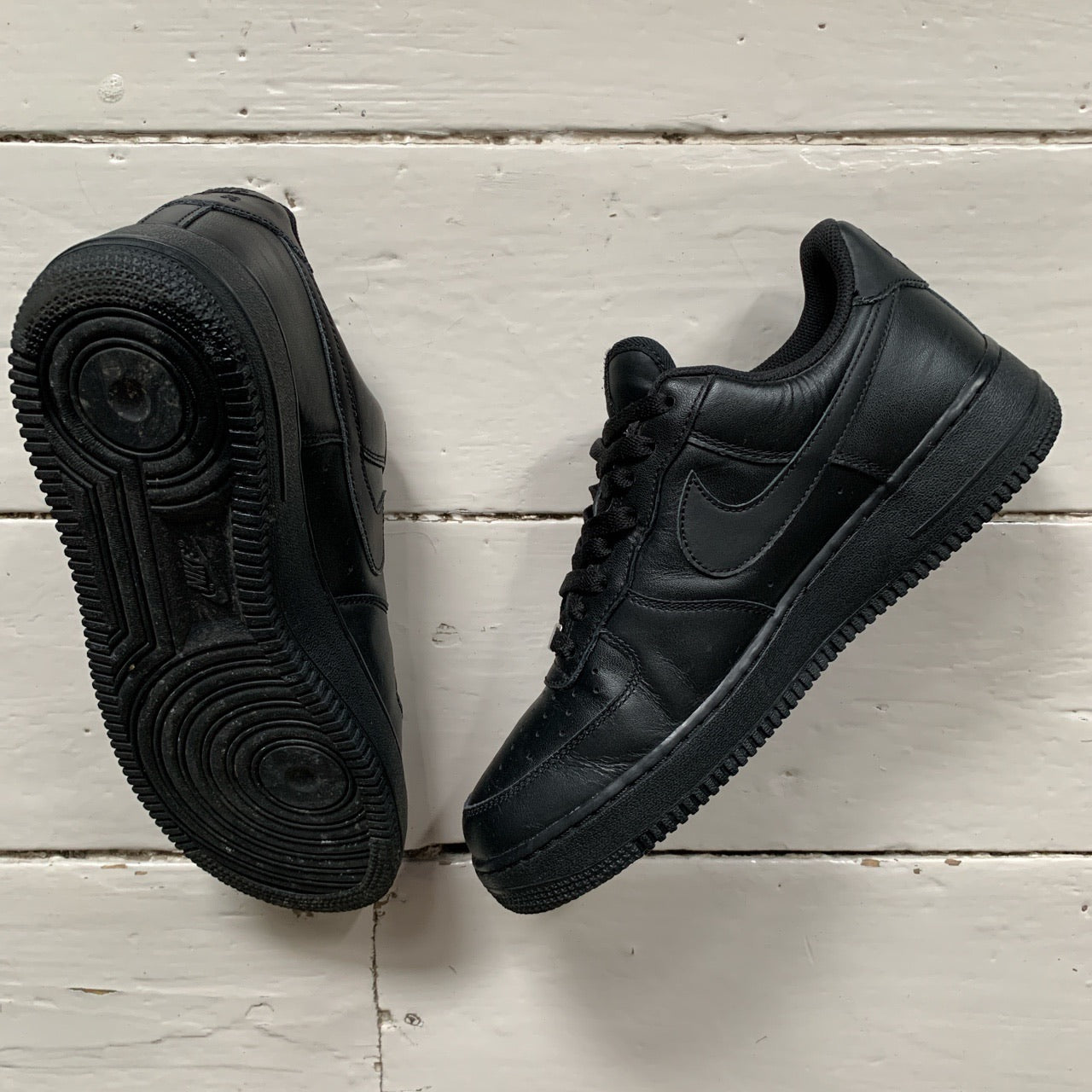 Nike Air Force 1 Black (UK 8)