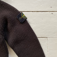 Stone Island Vintage Heavy Wool Hoodie (Small)