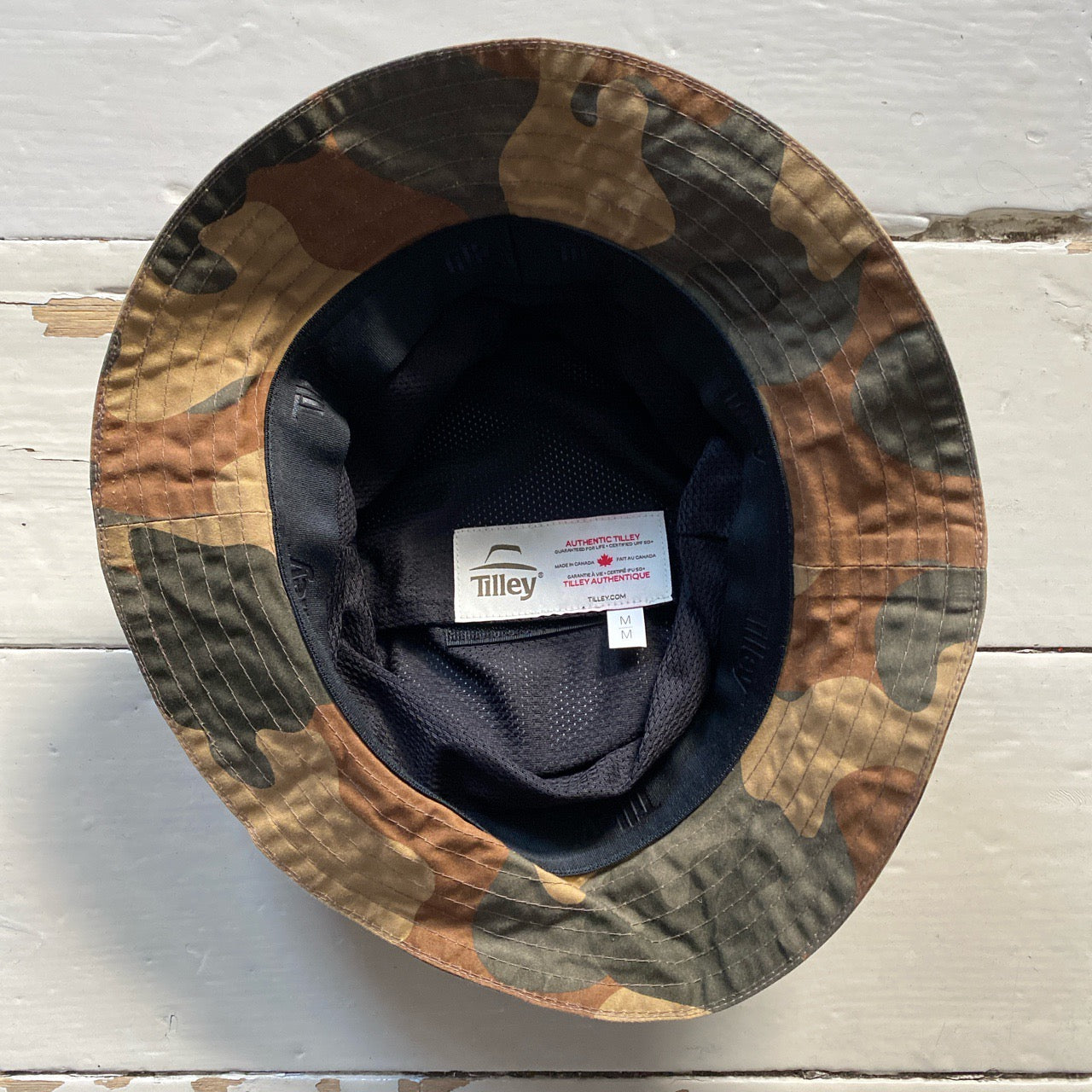 Tilley Camouflage Bucket Hat (Medium)