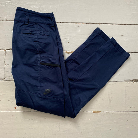 Nike Navy Cargo Slim Trousers (32/32)