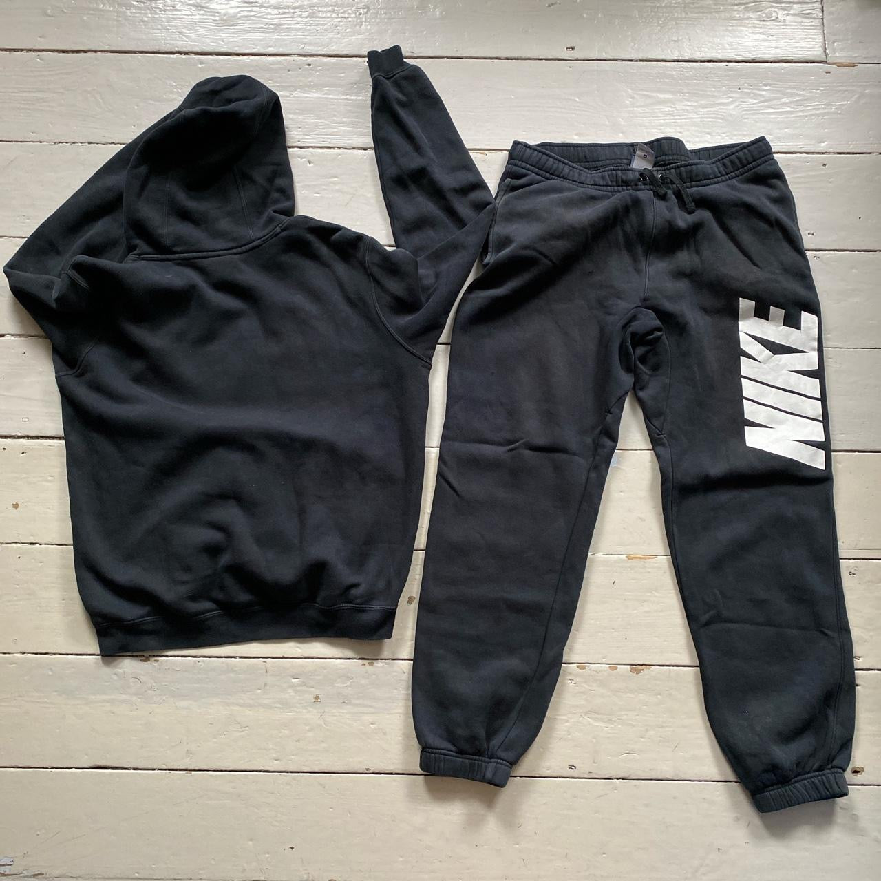 Nike Club Full Tracksuit Black (Medium)