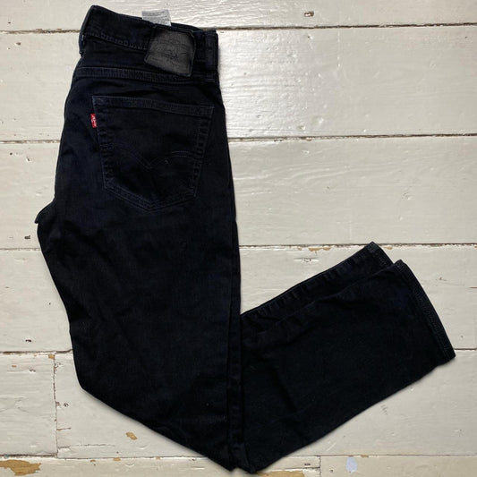 Levis Jet Black Slim Jeans (32/30)