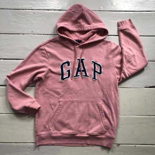 Gap Spellout Pink Hoodie (Small Womens)