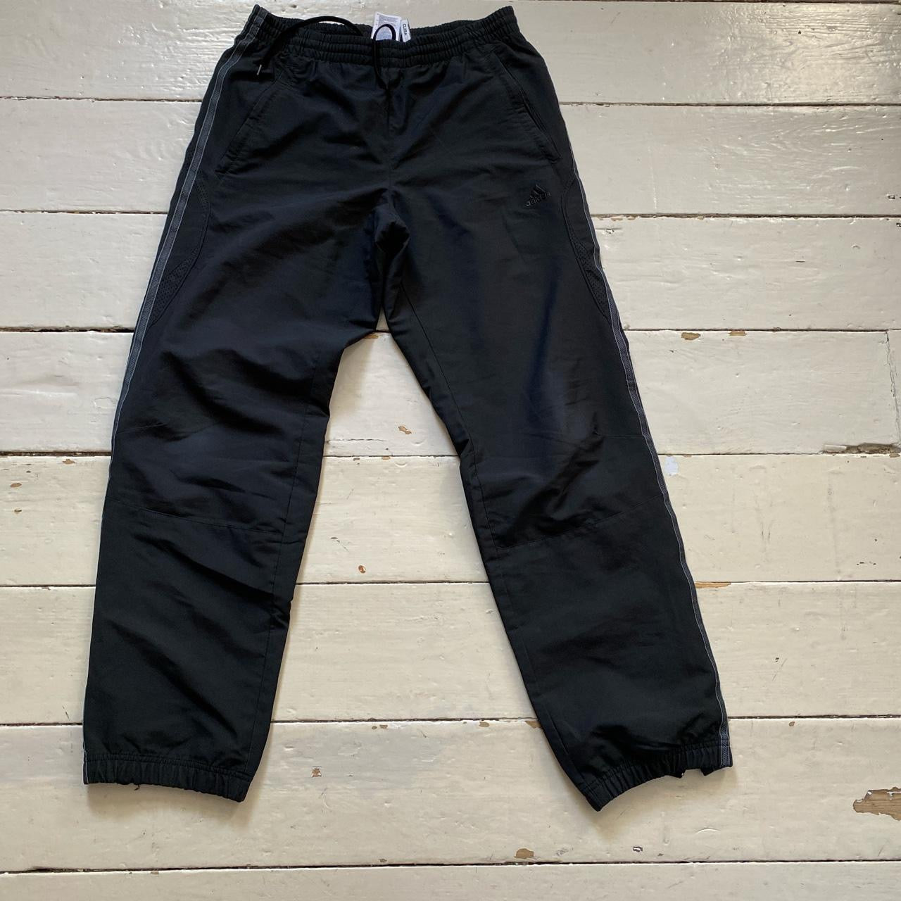 Adidas Black Shell Bottoms (Small)
