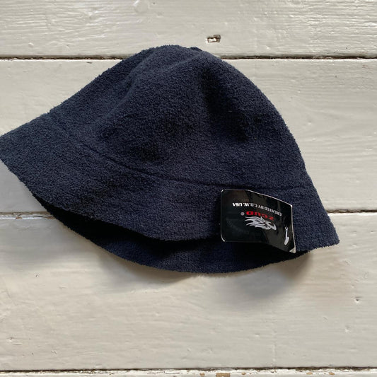 Towelling Navy Bucket Hat (L/XL)