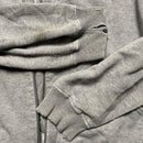 Nike Swoosh Grey Hoodie (Small)