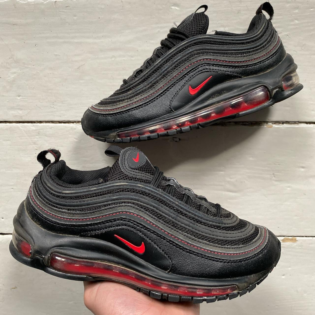 Nike Air Max 97 Black and Red (UK 4)