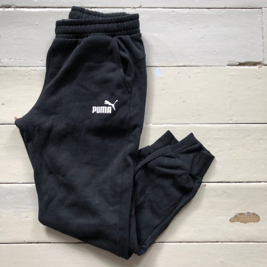 Puma Black Joggers (Medium)