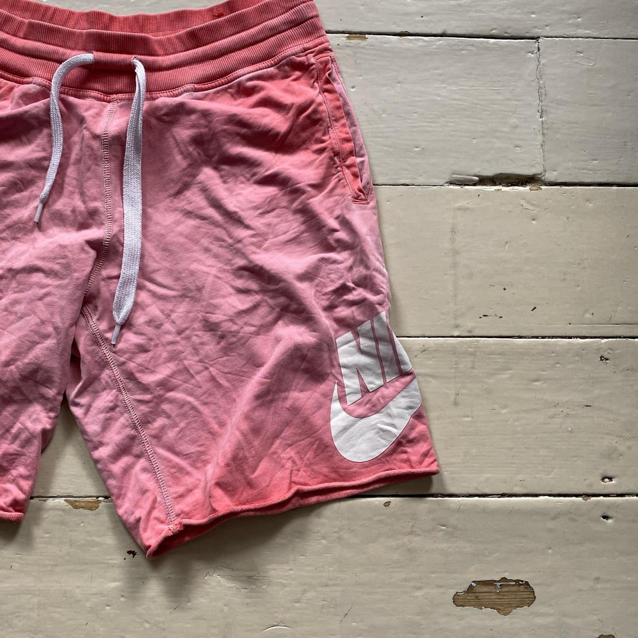 Nike Swoosh Pink Shorts (Large)