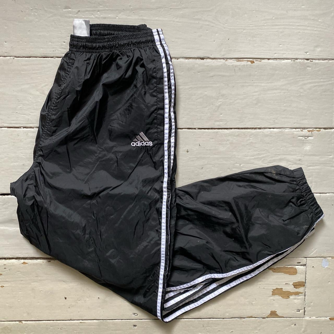 Adidas Black Shell Bottoms (XL)
