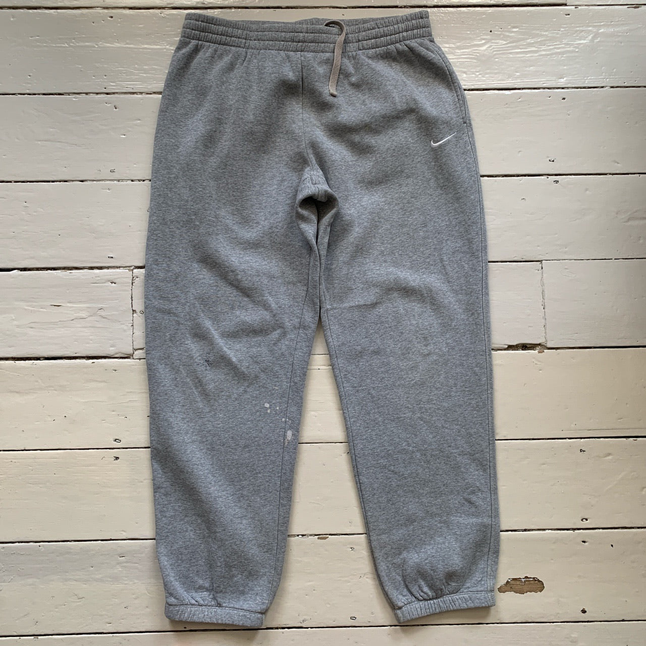 Nike Grey Swoosh Joggers (XL)