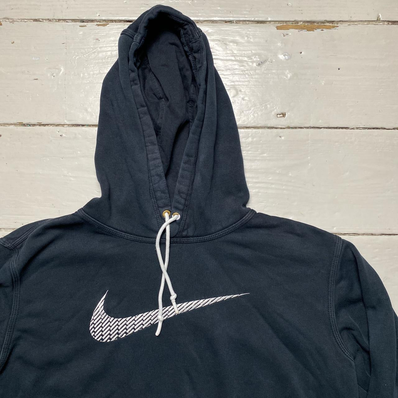 Nike Big Swoosh Black Hoodie (Medium)