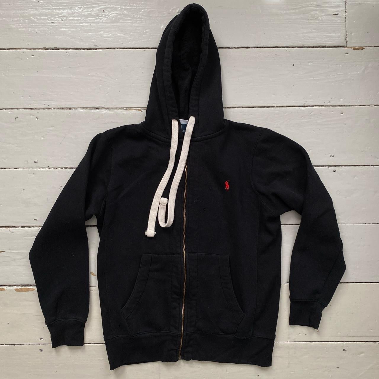 Ralph Lauren Black Hoodie (Medium)