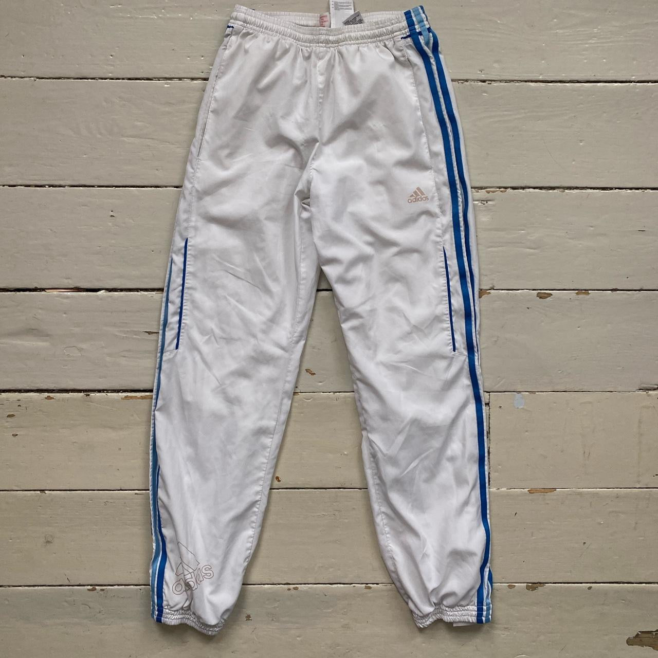 Adidas White Shell Bottoms (28W)