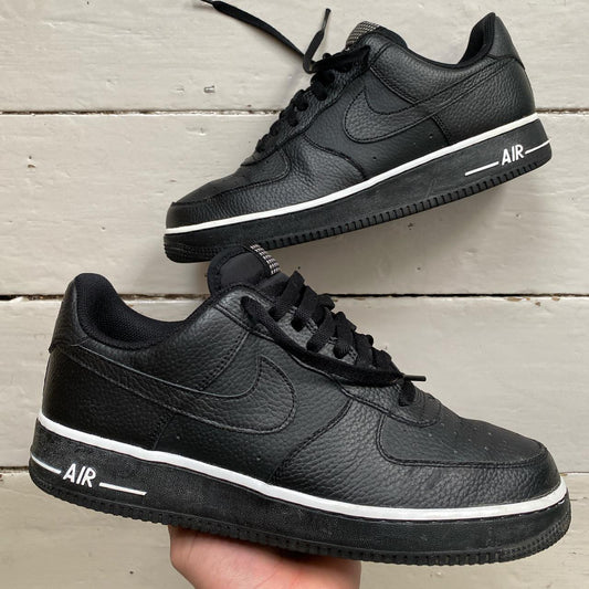 Nike Air Force 1 Black and White (UK 9.5)
