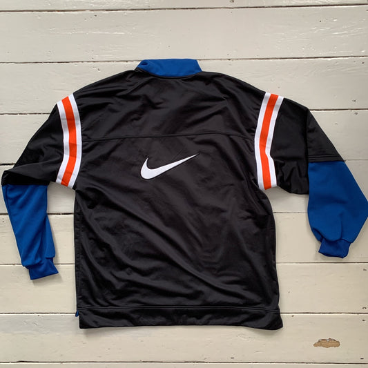 Nike Vintage 90s Big Swoosh Track Jacket (XL)