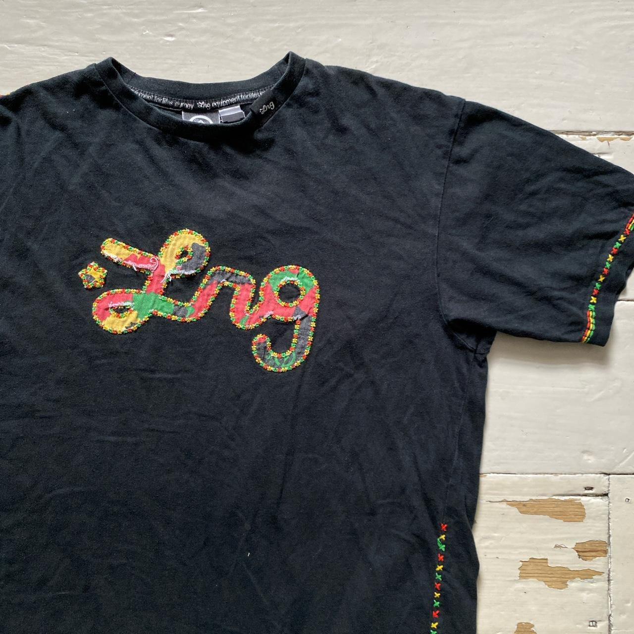 LRG Rasta T Shirt (Medium)