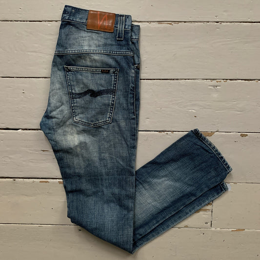 Nudie Stonewash Blue Jeans (32/34)