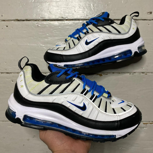 Nike Air Max 98 White Racer Blue (UK 7)