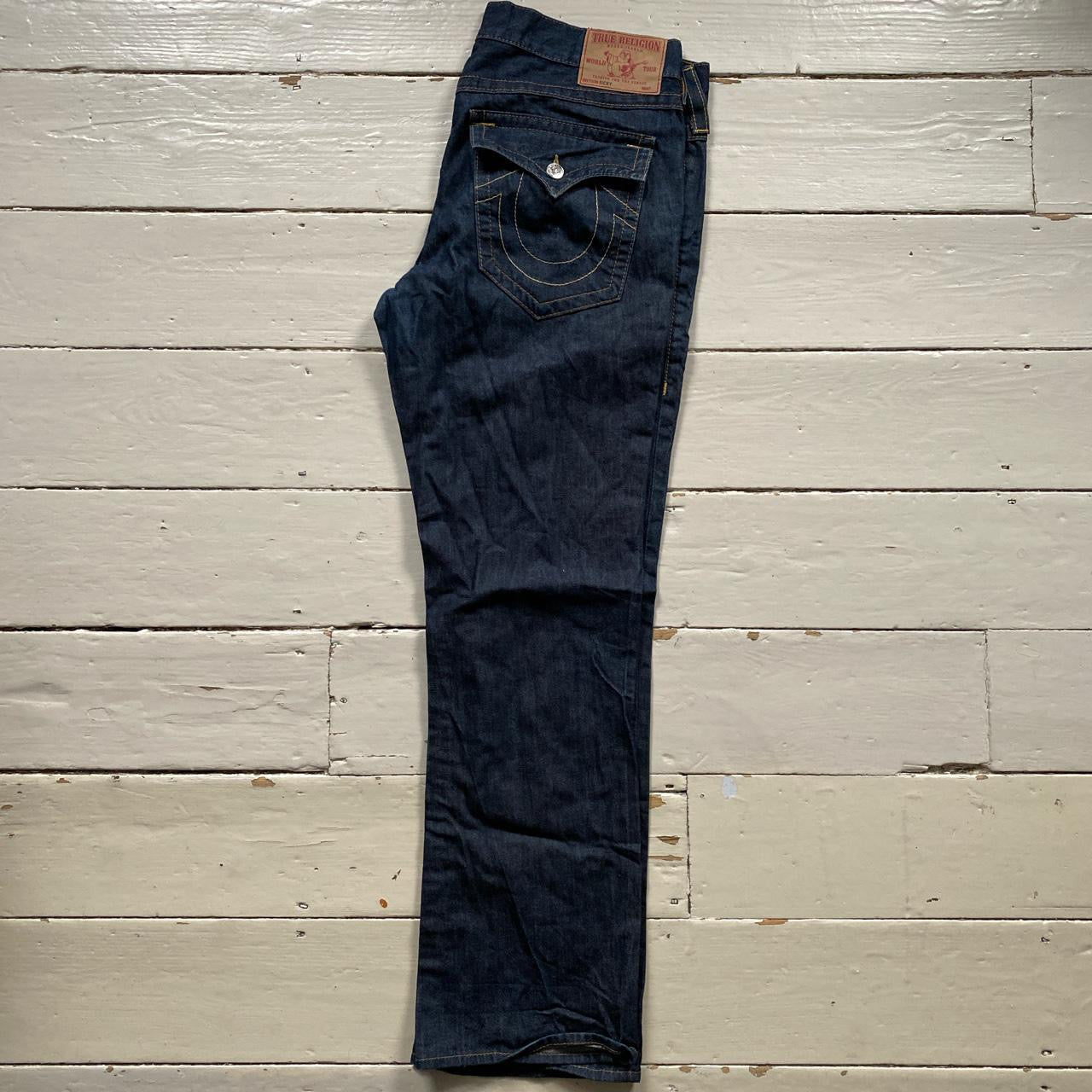 True Religion Ricky Baggy Stitch Jeans (38/34)