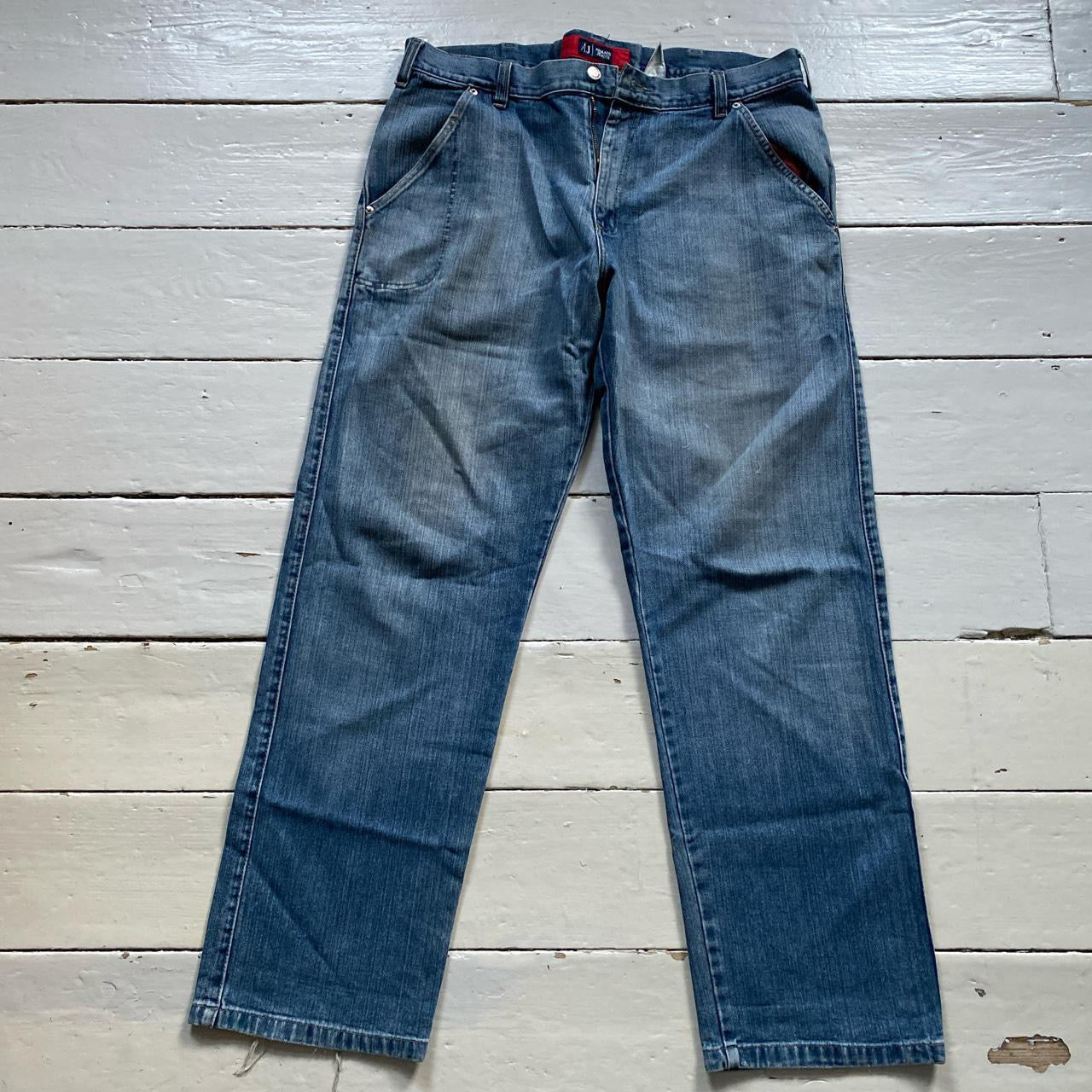 Armani Loose Fit Cargo Style Jeans (36/32)