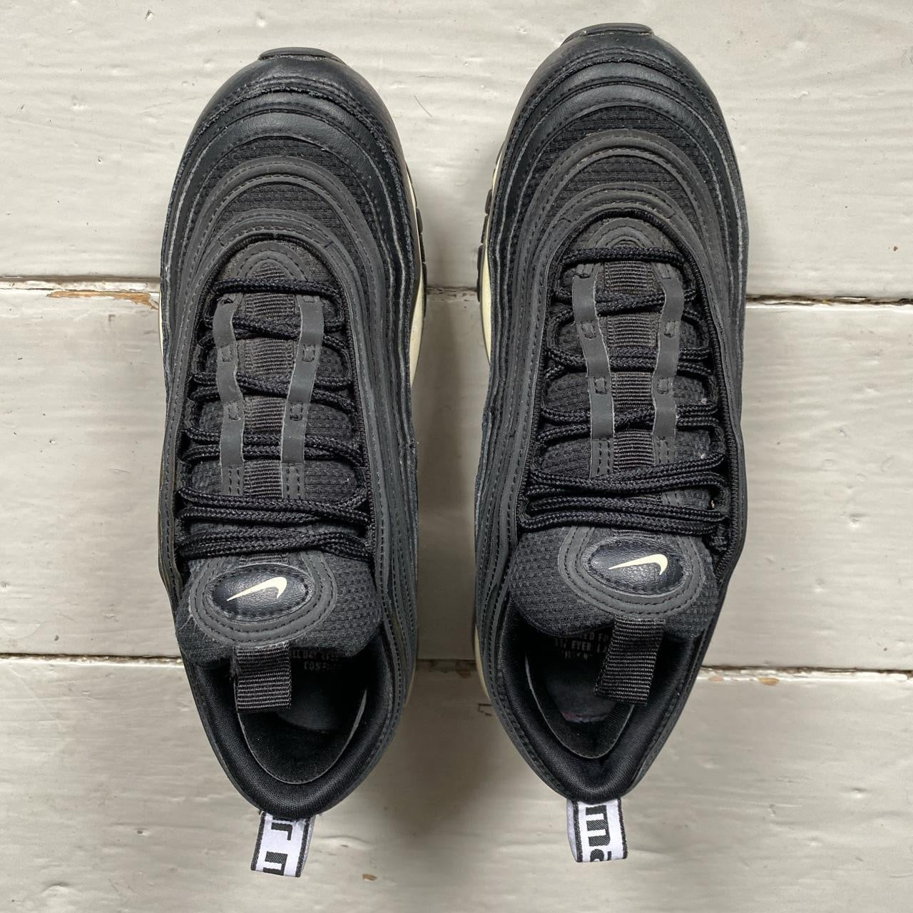 Nike Air Max 97 Black and White (UK 4)