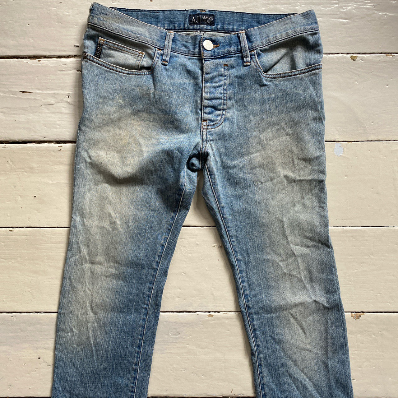 Armani Slim Fit Light Jeans (33/32)