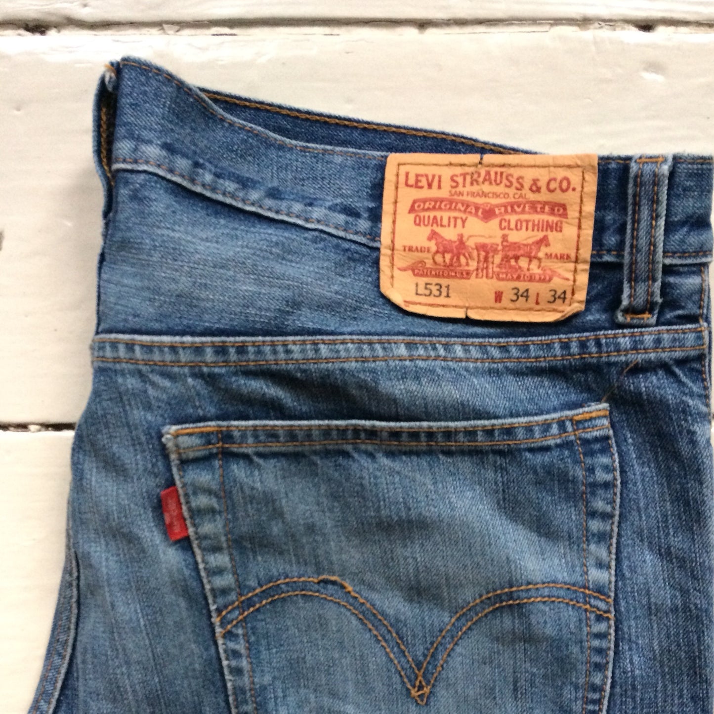 Levis 531 Stonewashed Jeans (34/34)