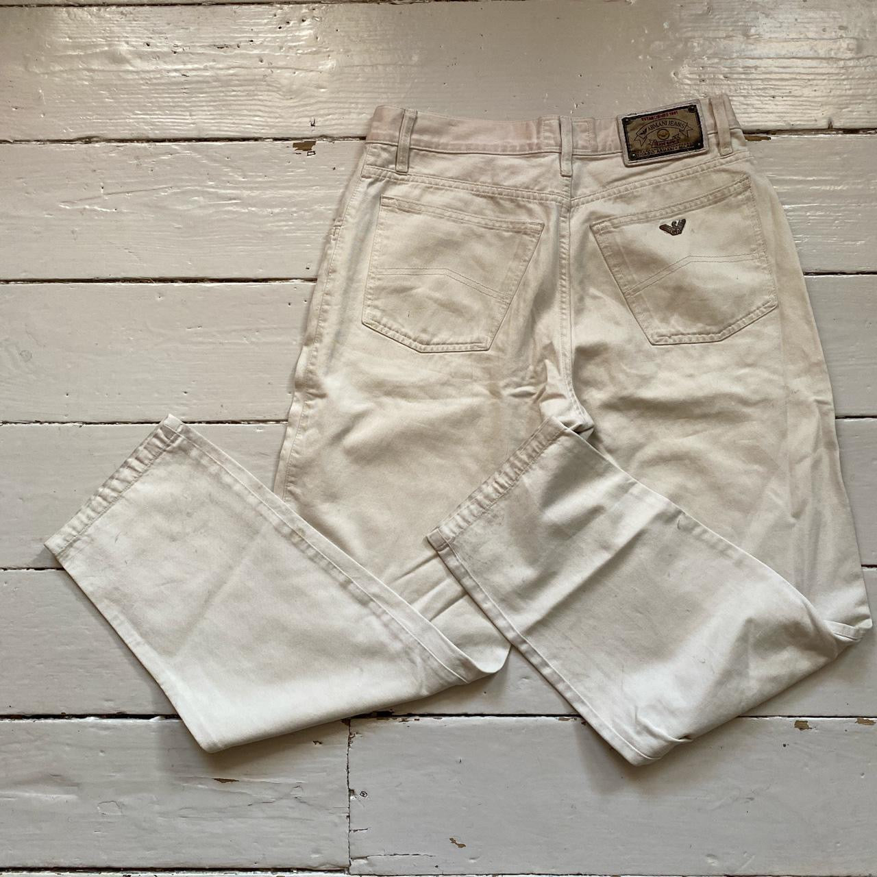Armani Vintage Light Khaki Jeans (34/30)