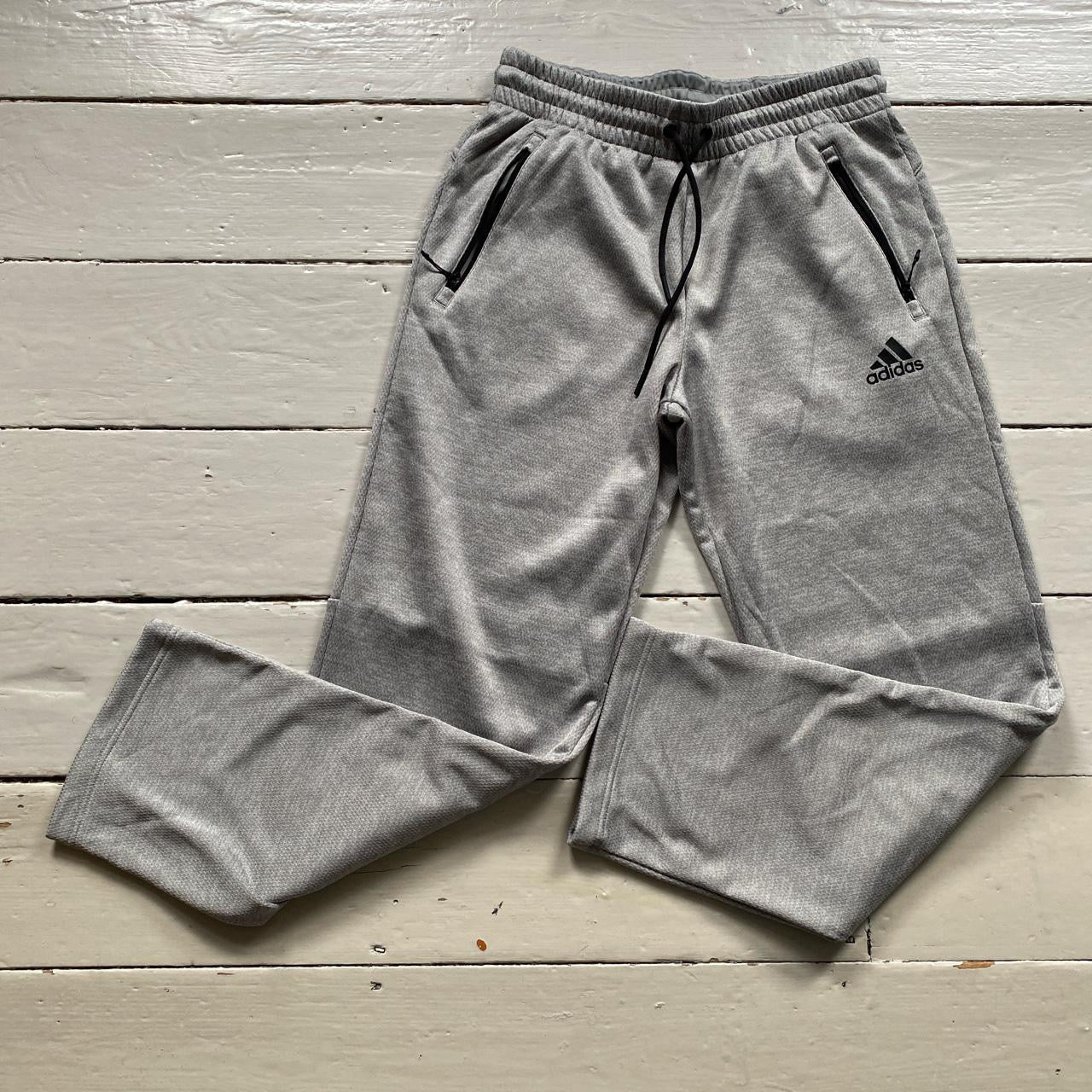 Adidas Grey Joggers (Medium)