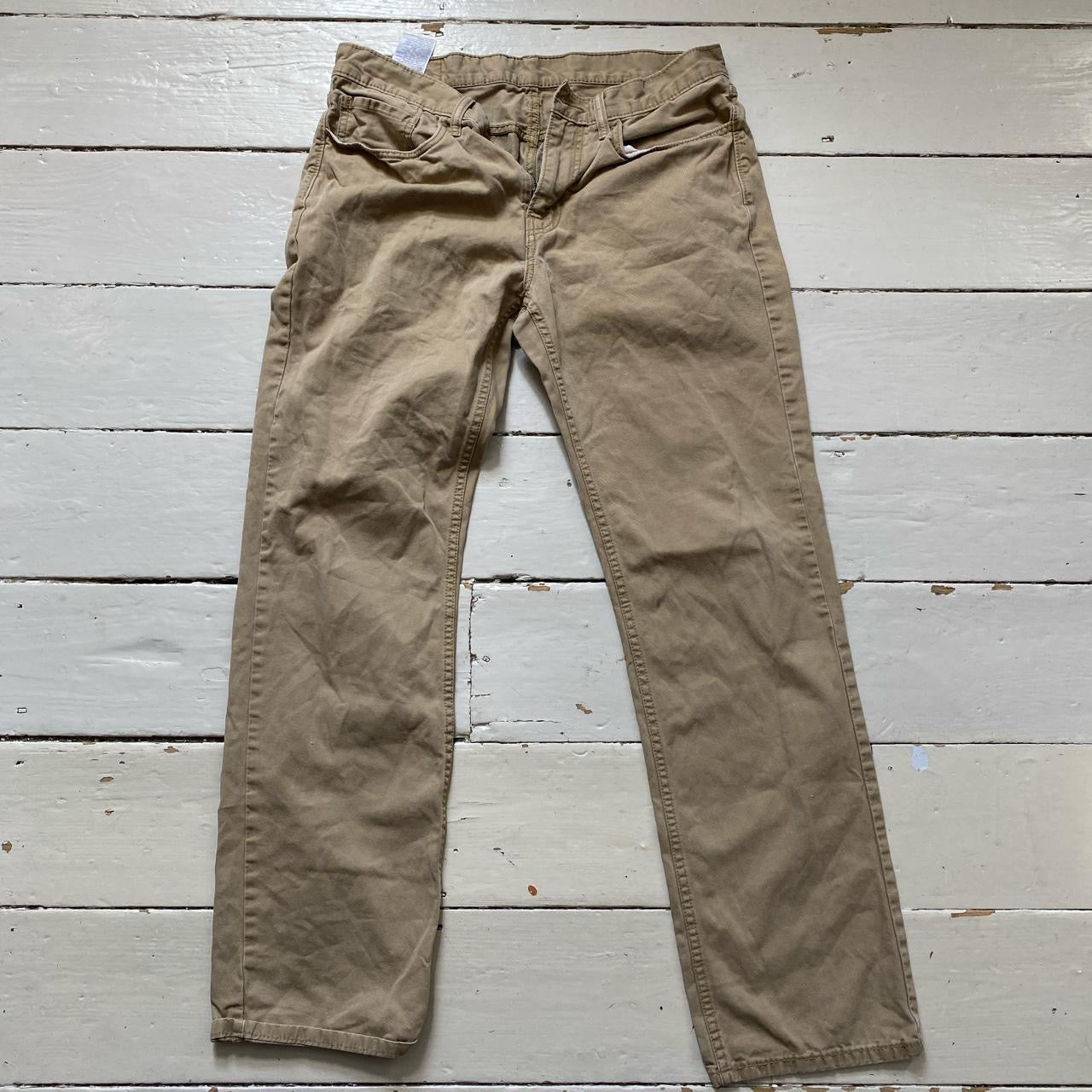 Levis 514 Khaki Jeans (34/32)