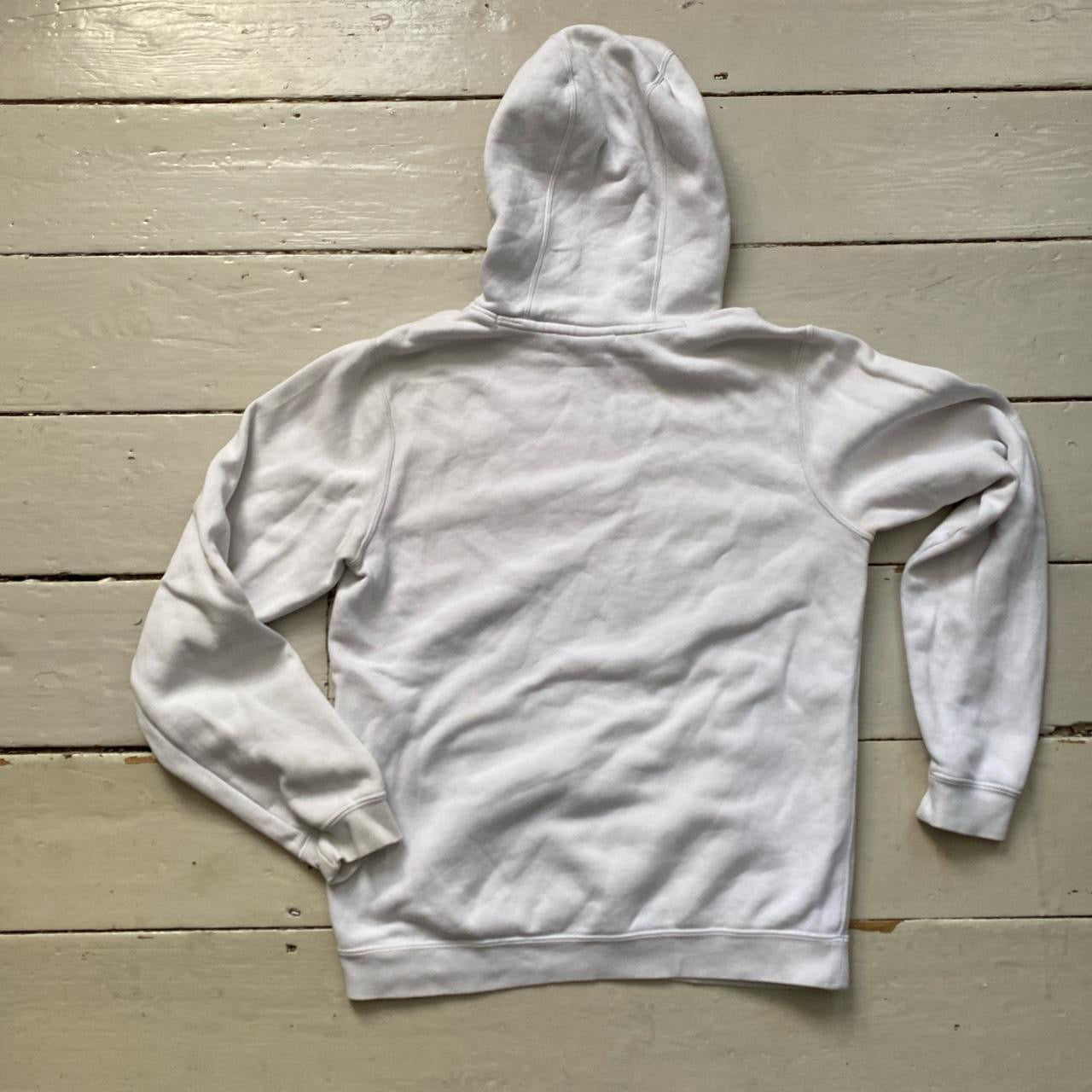 Nike Club White Hoodie (Small)