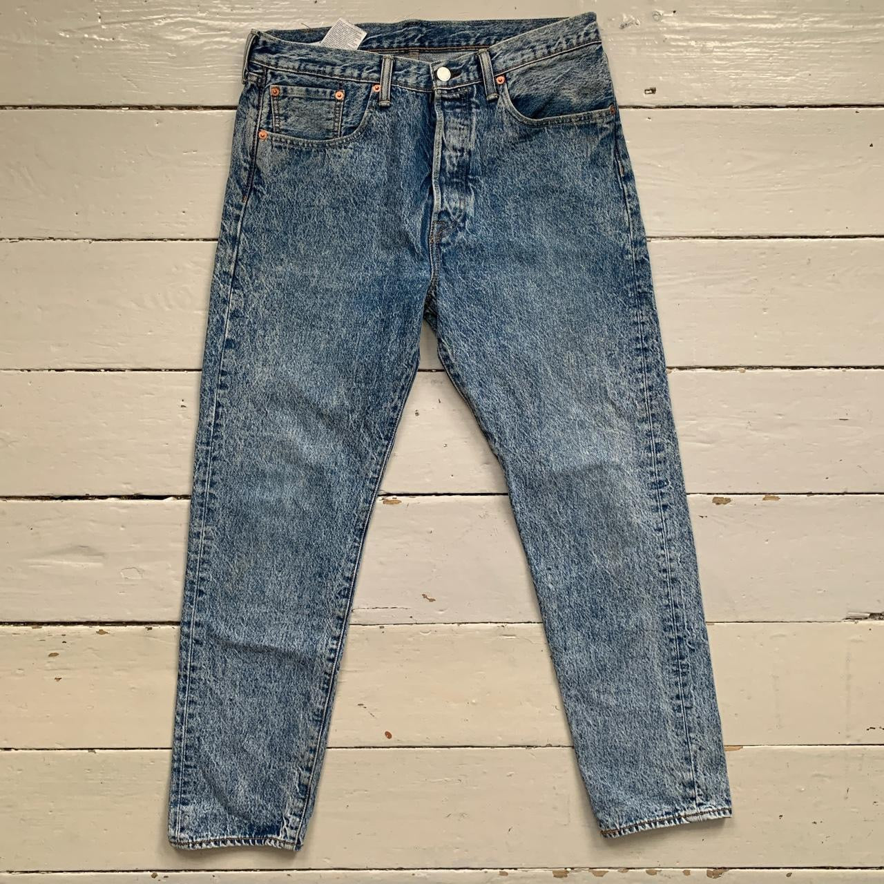 Levis 501 CT Acid Wash Jeans (32/30)