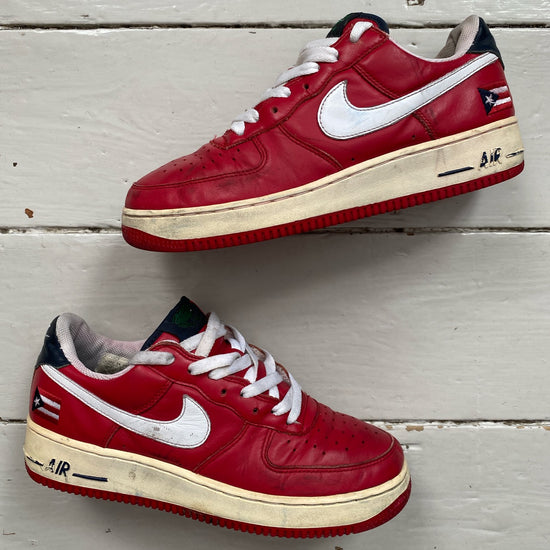 Nike Air Force 1 Puerto Rico Vintage 2003 (UK 8)