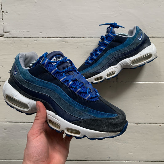 Nike Air Max 95 Blue and White (UK 8)