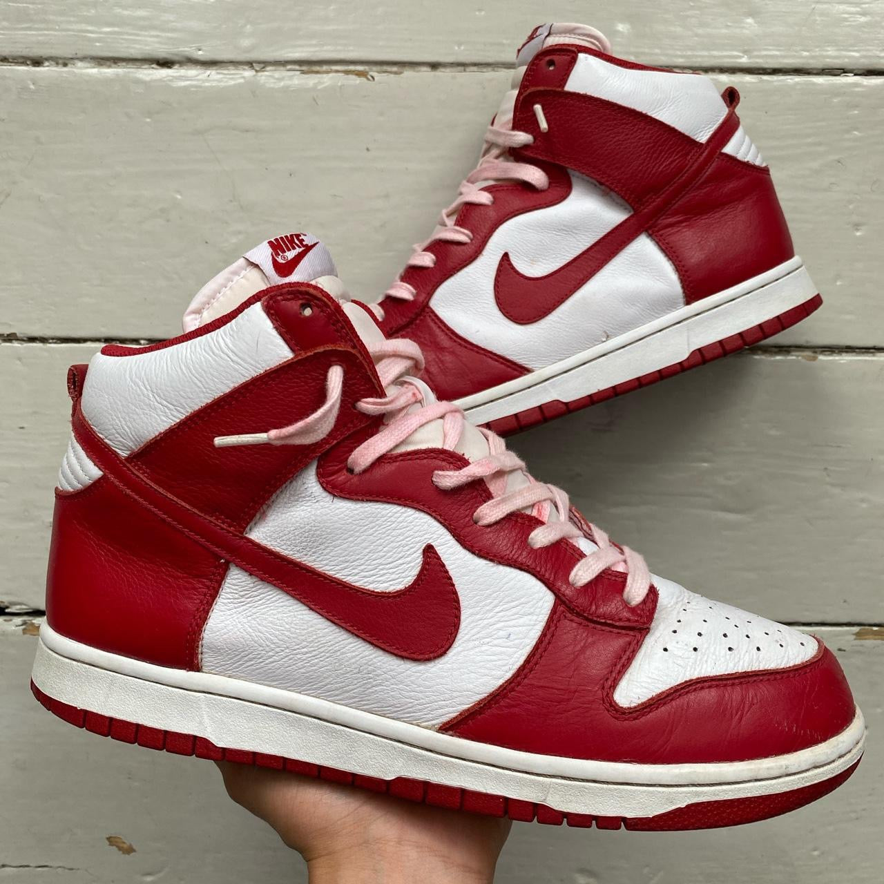 Nike Dunk Hi St Johns Red and White (UK 10)