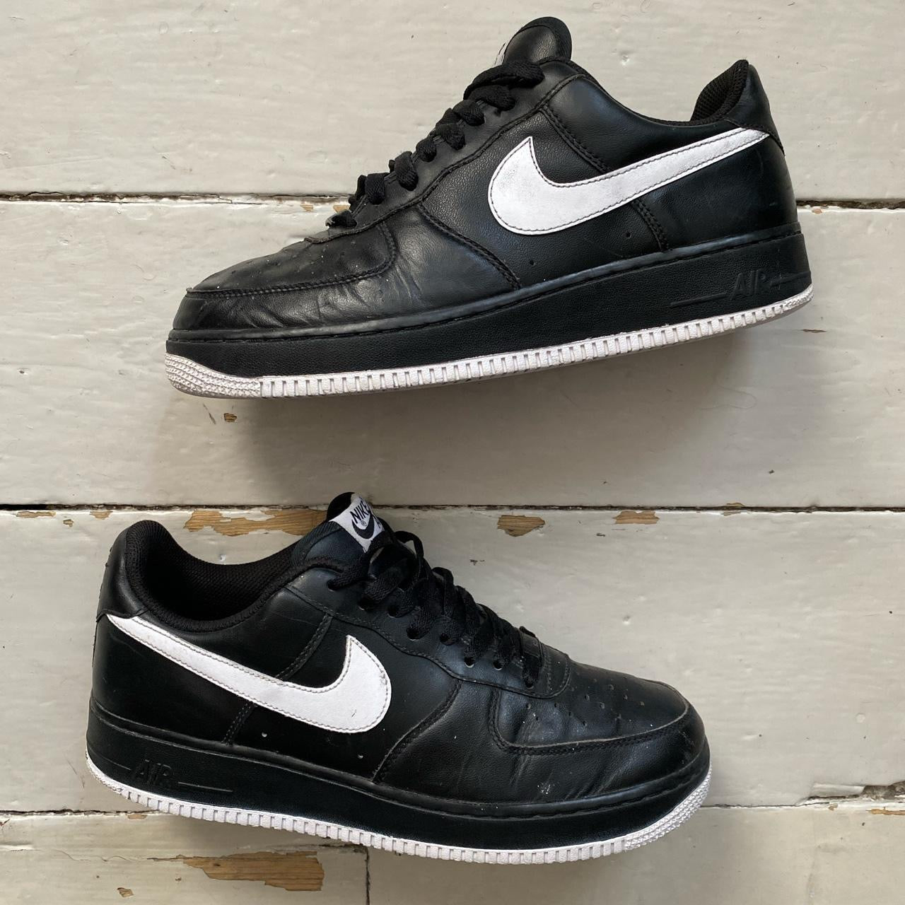 Nike Air Force 1 Black and White (UK 8.5)